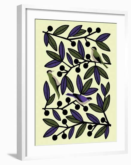 Nature Patterns I-Nadia Taylor-Framed Giclee Print