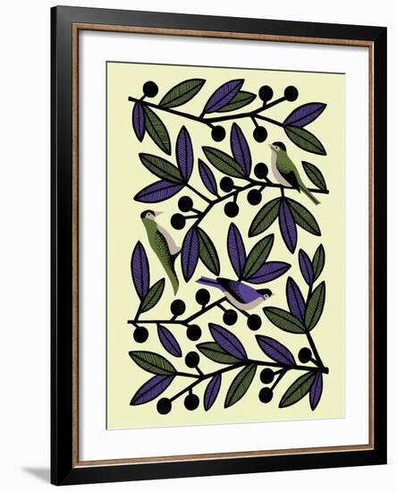 Nature Patterns I-Nadia Taylor-Framed Giclee Print