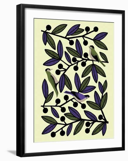 Nature Patterns I-Nadia Taylor-Framed Giclee Print