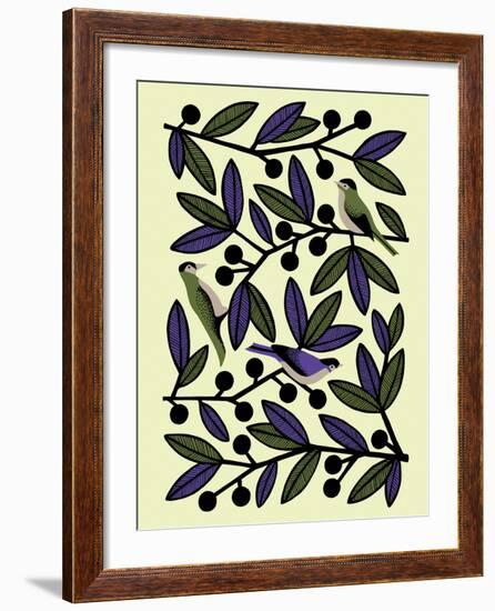 Nature Patterns I-Nadia Taylor-Framed Giclee Print