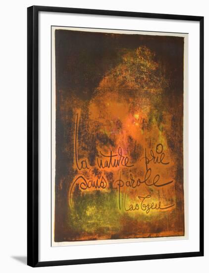 Nature Prays Without Words 3-Lebadang-Framed Collectable Print