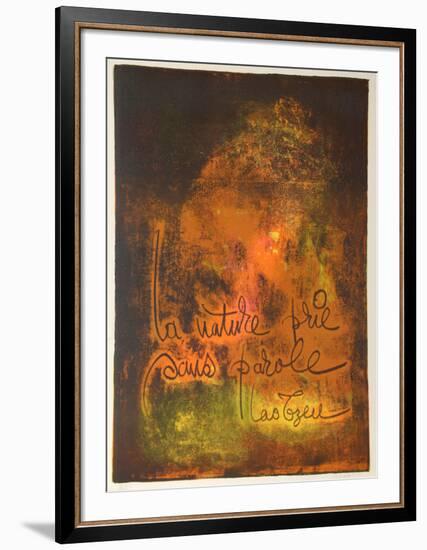 Nature Prays Without Words 3-Lebadang-Framed Collectable Print