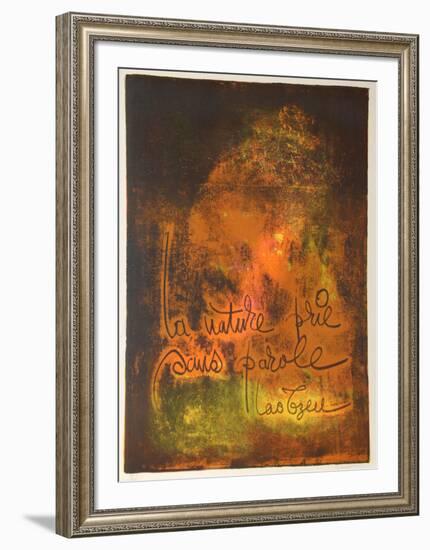 Nature Prays Without Words 3-Lebadang-Framed Collectable Print