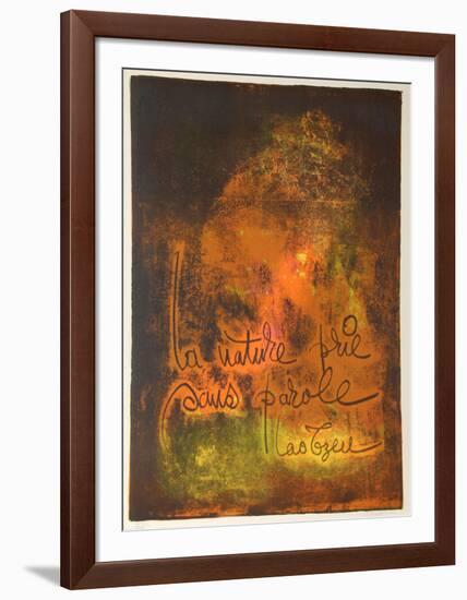 Nature Prays Without Words 3-Lebadang-Framed Collectable Print