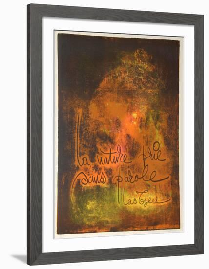 Nature Prays Without Words 3-Lebadang-Framed Collectable Print