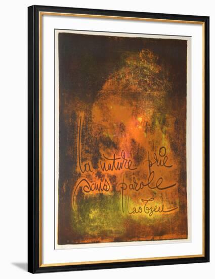 Nature Prays Without Words 3-Lebadang-Framed Collectable Print