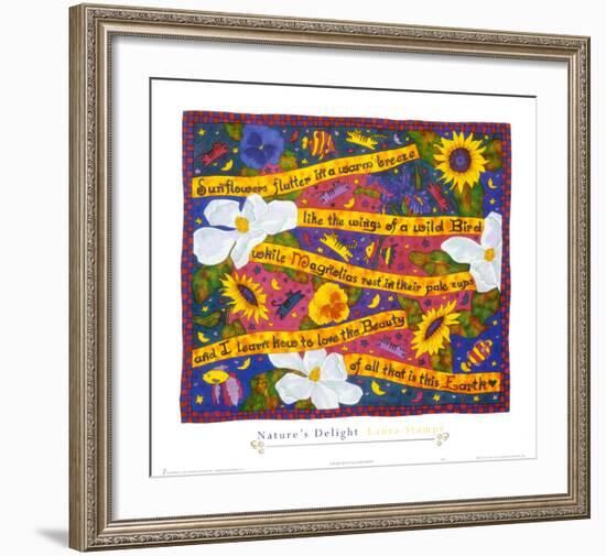 Nature's Delight-Laura Stamps-Framed Art Print