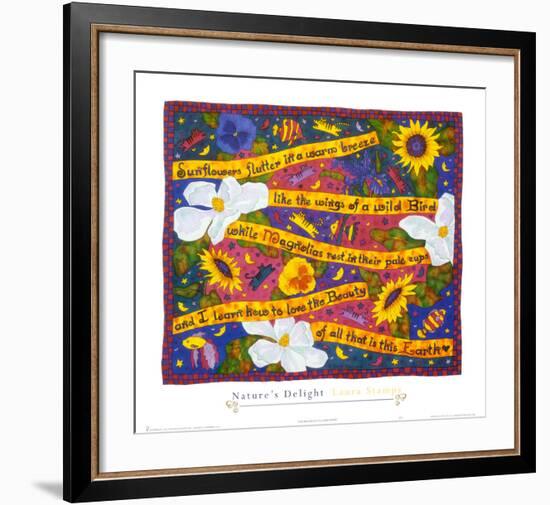 Nature's Delight-Laura Stamps-Framed Art Print