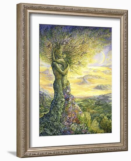 Nature's Embrace-Josephine Wall-Framed Giclee Print