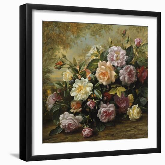 Nature's Glory II (detail)-Albert Williams-Framed Giclee Print