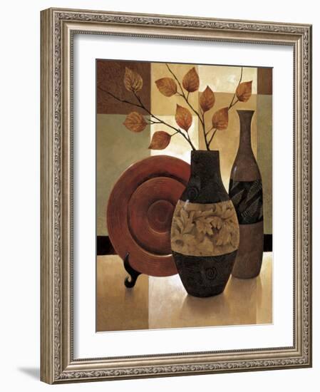 Nature's Patchwork I-Keith Mallett-Framed Giclee Print