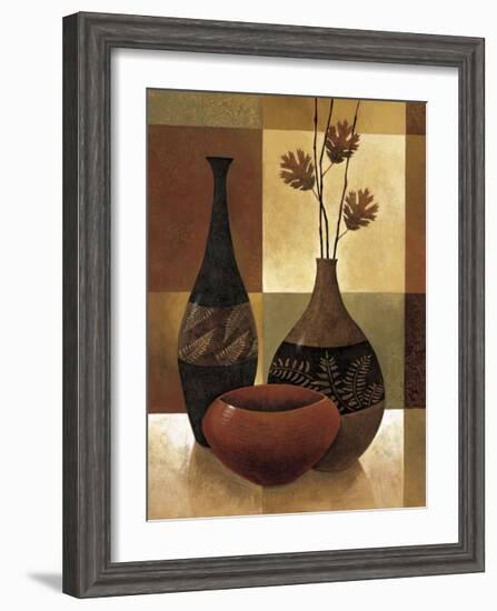 Nature's Patchwork II-Keith Mallett-Framed Giclee Print