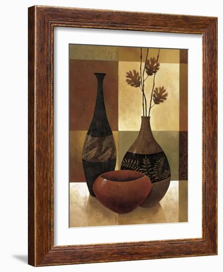 Nature's Patchwork II-Keith Mallett-Framed Giclee Print