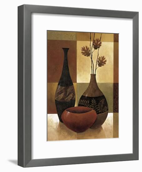 Nature's Patchwork II-Keith Mallett-Framed Giclee Print