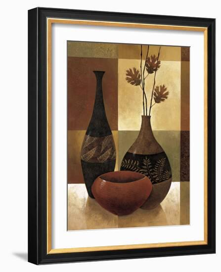 Nature's Patchwork II-Keith Mallett-Framed Giclee Print