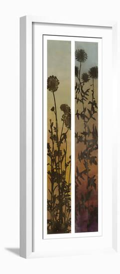 Nature's Shadow Diptych-Hollack-Framed Giclee Print