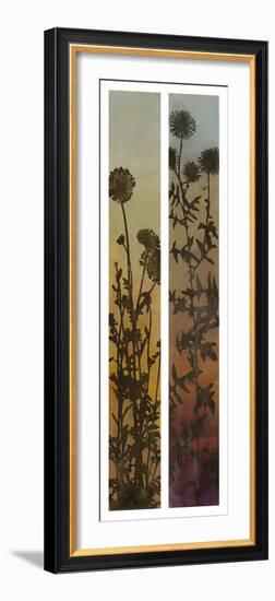 Nature's Shadow Diptych-Hollack-Framed Giclee Print