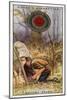 Nature Study Badge for Scouts, Scout Entering a 'Hide', 1929-English School-Mounted Giclee Print