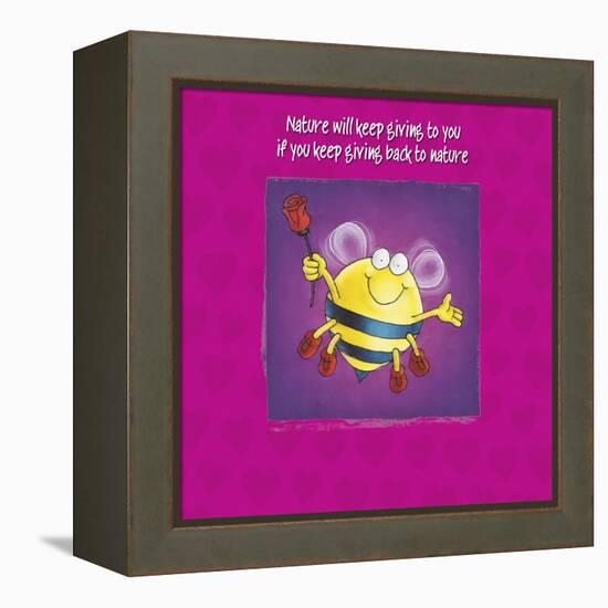Nature Will Keep Giving to You If You Keep Giving Back to Nature-FS Studio-Framed Premier Image Canvas