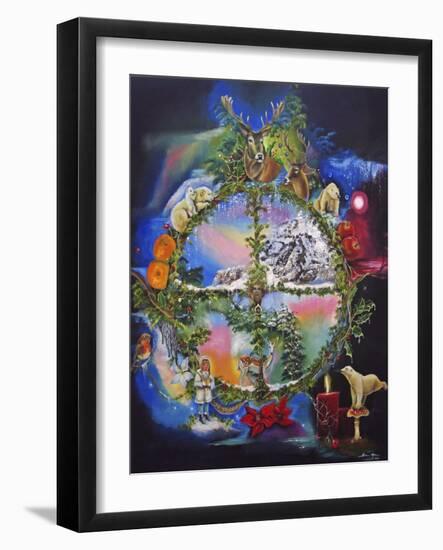 Natures Advent Window-Sue Clyne-Framed Giclee Print