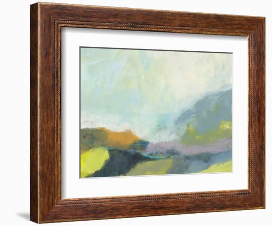 Natures First Green-Jan Weiss-Framed Art Print