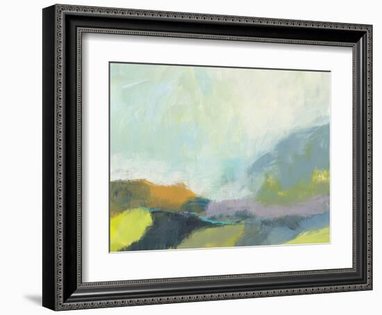 Natures First Green-Jan Weiss-Framed Art Print