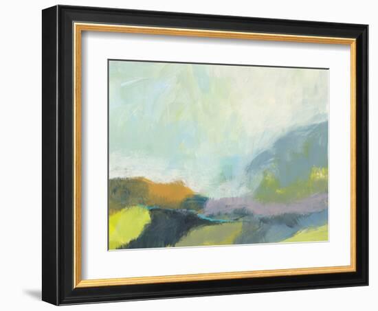 Natures First Green-Jan Weiss-Framed Art Print