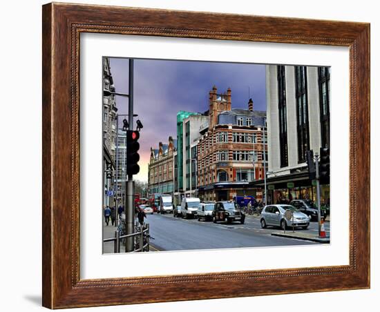 Natwest Bank on Kensington, London-Anna Siena-Framed Photographic Print