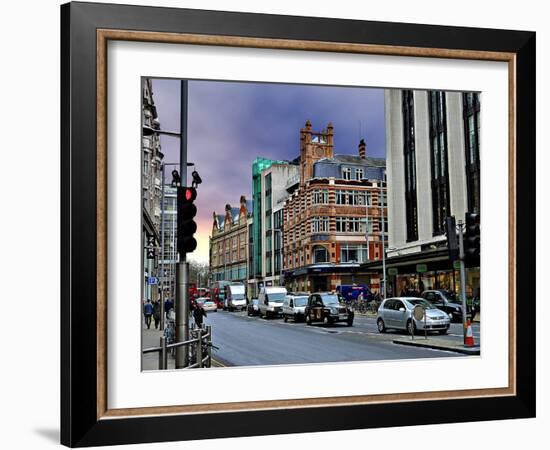 Natwest Bank on Kensington, London-Anna Siena-Framed Photographic Print