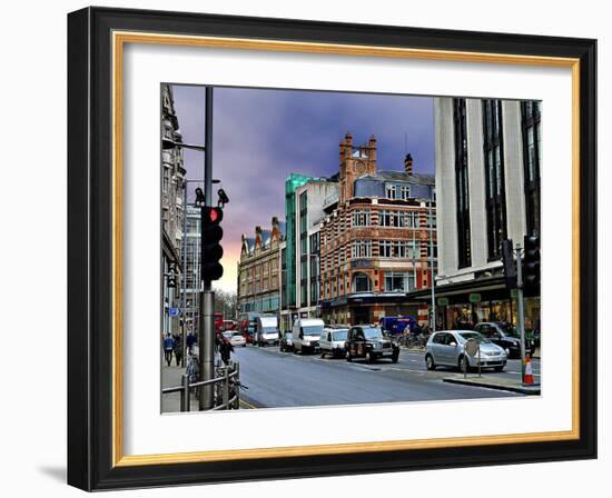 Natwest Bank on Kensington, London-Anna Siena-Framed Photographic Print