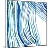 NauBlueWave    water, ripples, nautical-Robbin Rawlings-Mounted Art Print