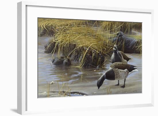 Nauesink River Mates-Michael Budden-Framed Giclee Print