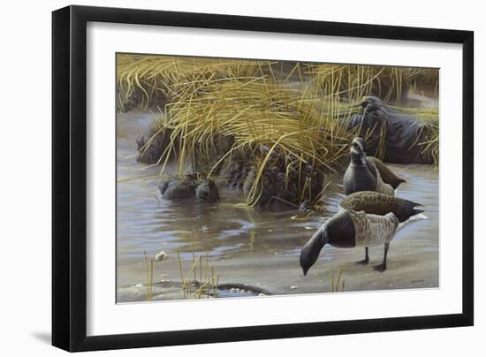 Nauesink River Mates-Michael Budden-Framed Giclee Print