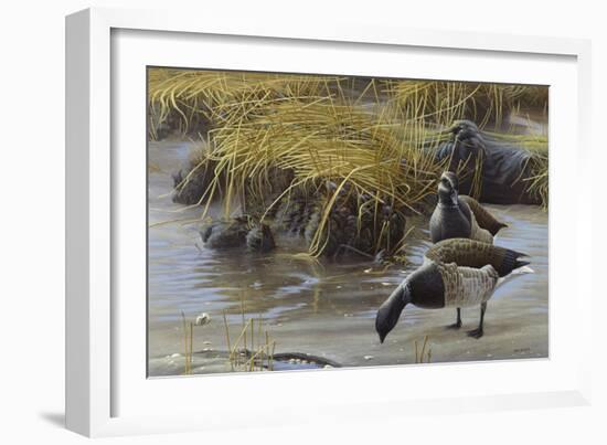 Nauesink River Mates-Michael Budden-Framed Giclee Print