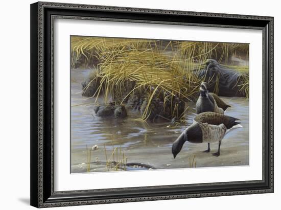 Nauesink River Mates-Michael Budden-Framed Giclee Print