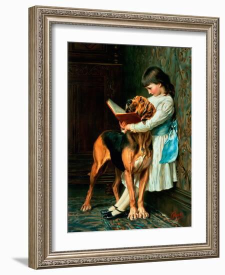 Naughty Boy or Compulsory Education-Briton Rivi?re-Framed Giclee Print