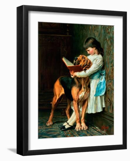 Naughty Boy or Compulsory Education-Briton Rivi?re-Framed Giclee Print