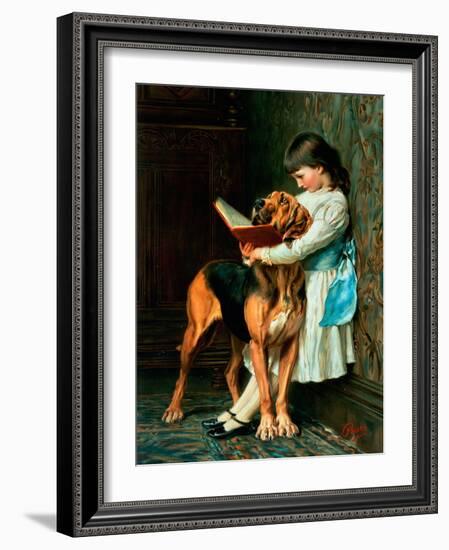 Naughty Boy or Compulsory Education-Briton Rivi?re-Framed Giclee Print