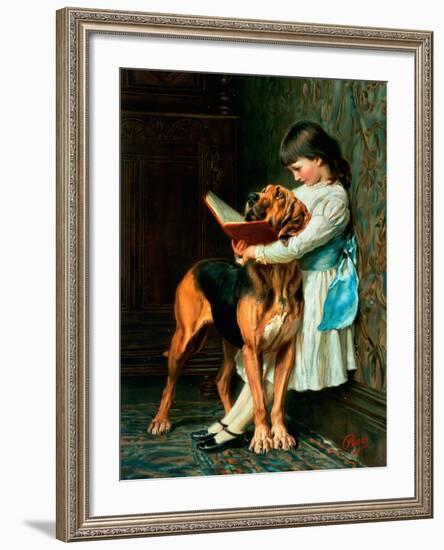 Naughty Boy or Compulsory Education-Briton Rivi?re-Framed Giclee Print