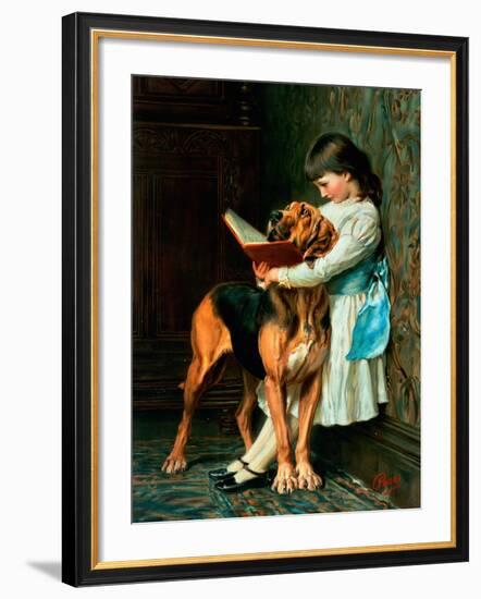 Naughty Boy or Compulsory Education-Briton Rivi?re-Framed Giclee Print