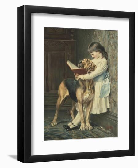 Naughty Boy!-Charles Burton Barber-Framed Giclee Print