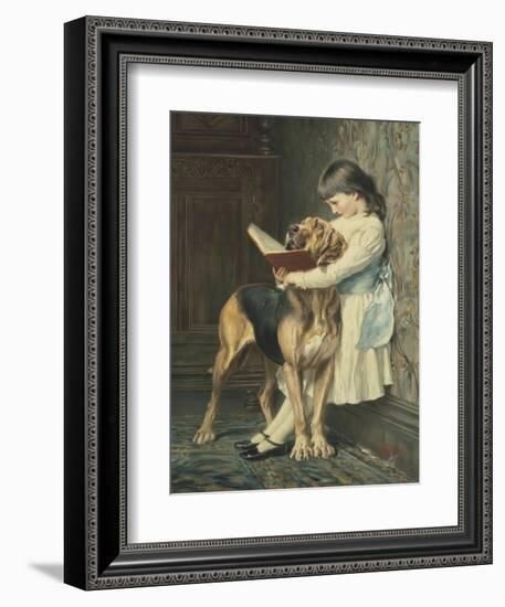 Naughty Boy!-Charles Burton Barber-Framed Giclee Print