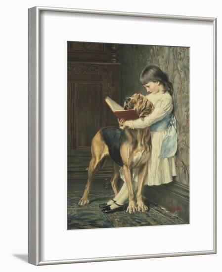 Naughty Boy!-Charles Burton Barber-Framed Giclee Print