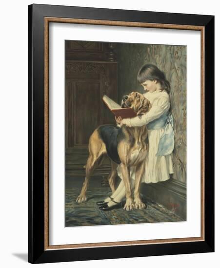 Naughty Boy!-Charles Burton Barber-Framed Giclee Print