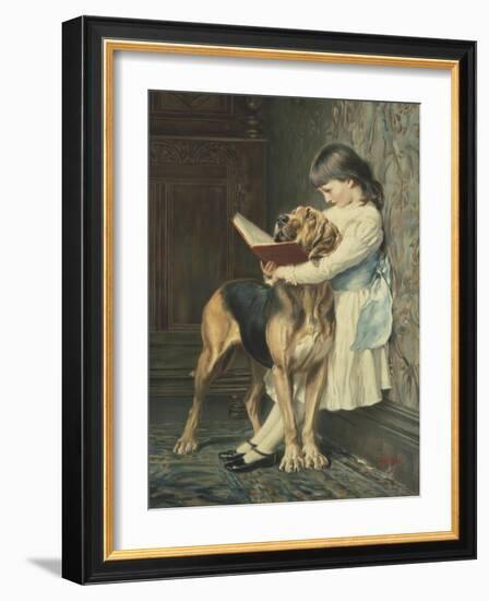 Naughty Boy!-Charles Burton Barber-Framed Giclee Print