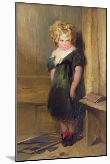 Naughty Child-Edwin Henry Landseer-Mounted Giclee Print