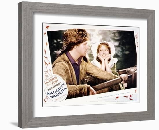 Naughty Marietta - Lobby Card Reproduction-null-Framed Photo