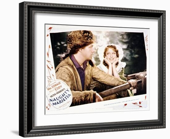 Naughty Marietta - Lobby Card Reproduction-null-Framed Photo