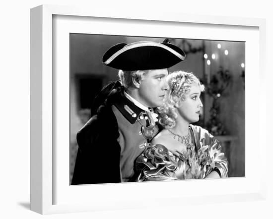 Naughty Marietta, Nelson Eddy, Jeanette MacDonald, 1935-null-Framed Photo