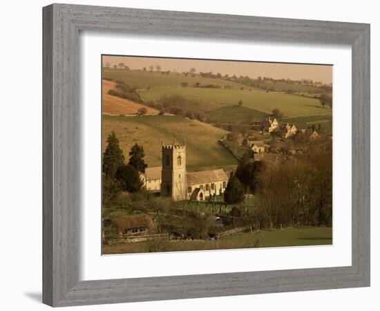 Naunton Village, Gloucestershire, the Cotswolds, England, United Kingdom-Peter Higgins-Framed Photographic Print